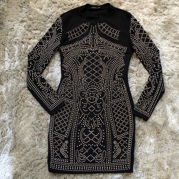 Fashion Nova Dresses & Skirts - Bedazzled Black Dress